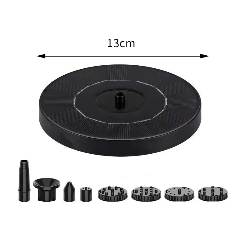 New Solar Fountain Creative Outdoor Garden Fountain Multi Functional Pond Swimming Pool Bird Baths Fountain Garden Decorations