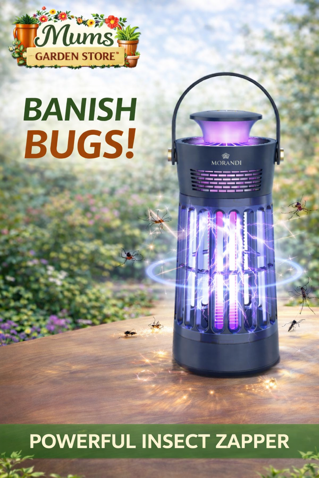 Electric Mosquito Killer. Outdoor Mosquito trap