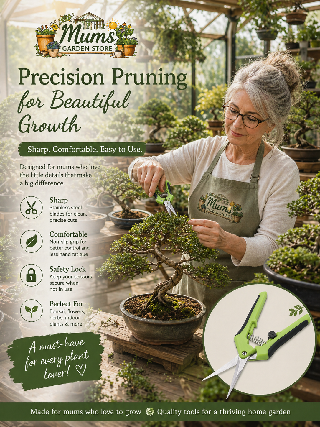 Garden Scissors -  Pruning Shears